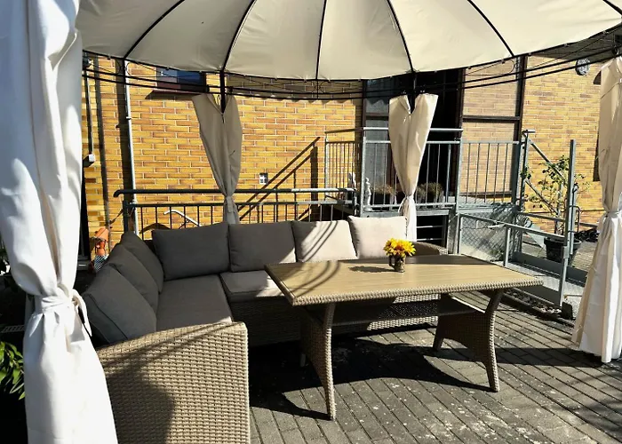 Ferien-Whg Stuenkel Nahe Steinhuder Meer Mit Garten Und Balkon