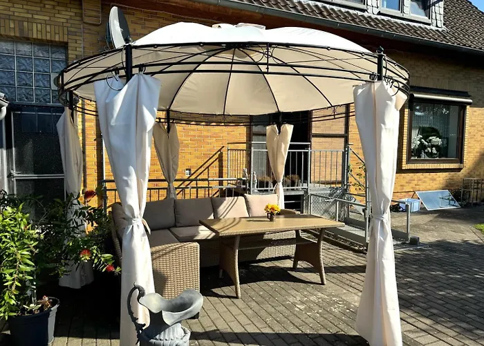 Ferien-Whg Stuenkel Nahe Steinhuder Meer Mit Garten Und Balkon